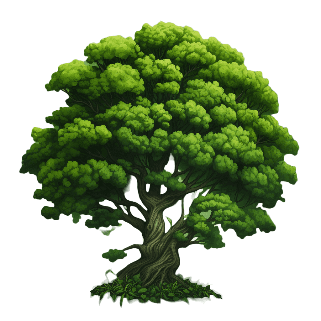 Ein grüner Baum
