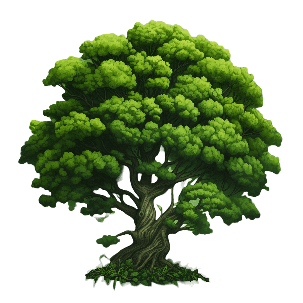 A green tree