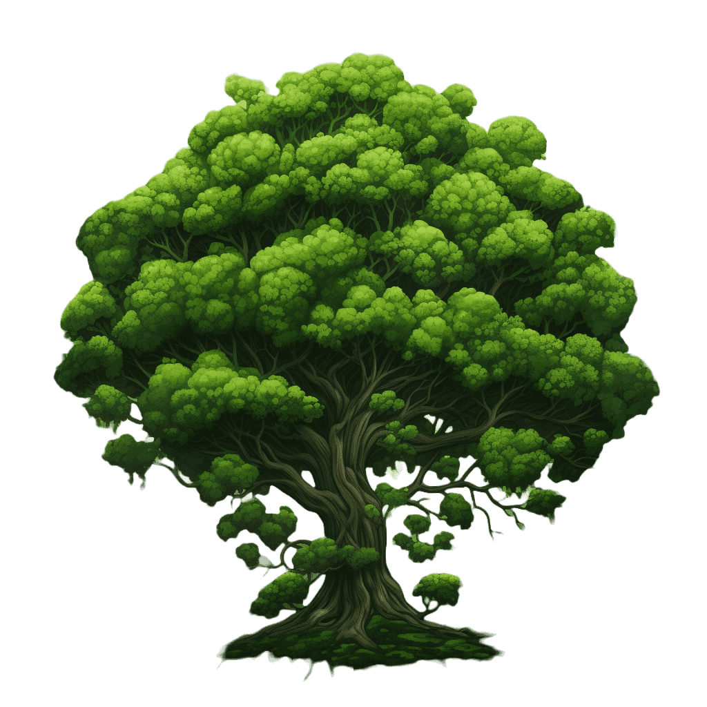 Ein grüner Baum