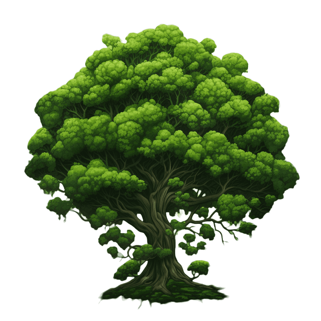 A green tree