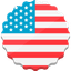 Eine Flagge, die die englische Sprache repräsentiert