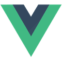 Ein Symbol, das Vue.js repräsentiert